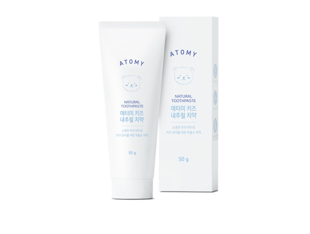 Atomy kids natural toothpaste. Натуральная детская зубная паста Атоми ...
