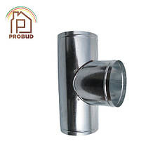 Трійник 90° вентиляційний (оцинкований)