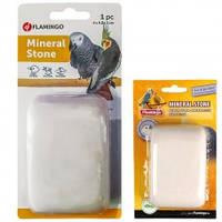 Flamingo Mineral Stone ФЛАМИНГО минеральный камень для птиц с витаминами, 6х9,2х3 см 6х9,2х3 см