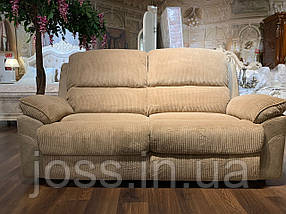 Супер мягкий комплект диван-ліжко + 2 крісла реклайнера JOSS Брукс 200x100x100 см, фото 3