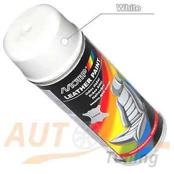 MOTIP - Емаль для шкіри LEATHER PAINT, 200 ml, White