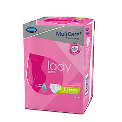 Труси поглинаючі для жінок MoliCare® Premium lady pants 5 крапель L 7шт