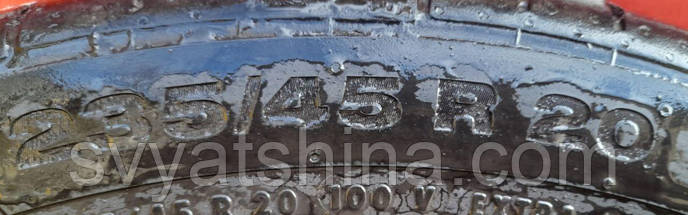 Шини бу 235/45R20 CONTINENTAL Conti Sport Contact 5 літо, фото 3