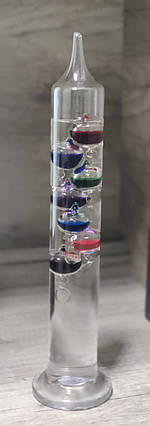 Термометр Galileo Thermometer Theprstop 34 x 8 (5) *8 (5) см (1105-01), фото 2