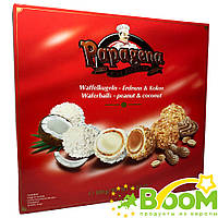 Кульки вафельні з кокосом та арахісом Papagena - 300 грам