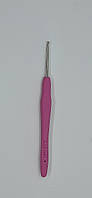 Крючок для вязания с резиновой ручкой металлический № 2.25