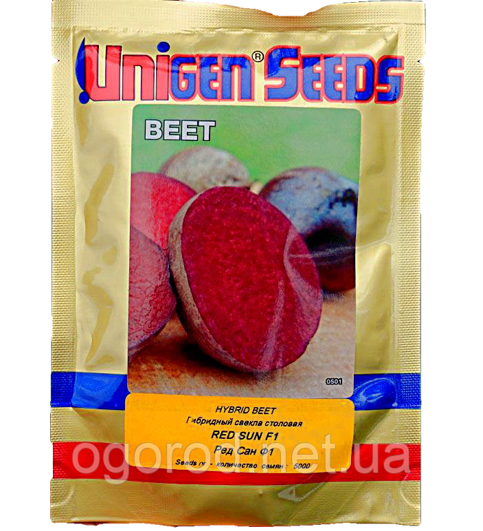 Свекла Ред Сан(Red Sun F1) Unigen Seeds США 5000 шт