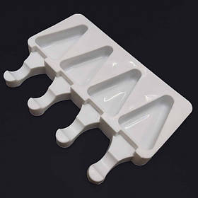 Силіконова форма для морозива та десертів "Ялинка" 19 х 11 см SNS