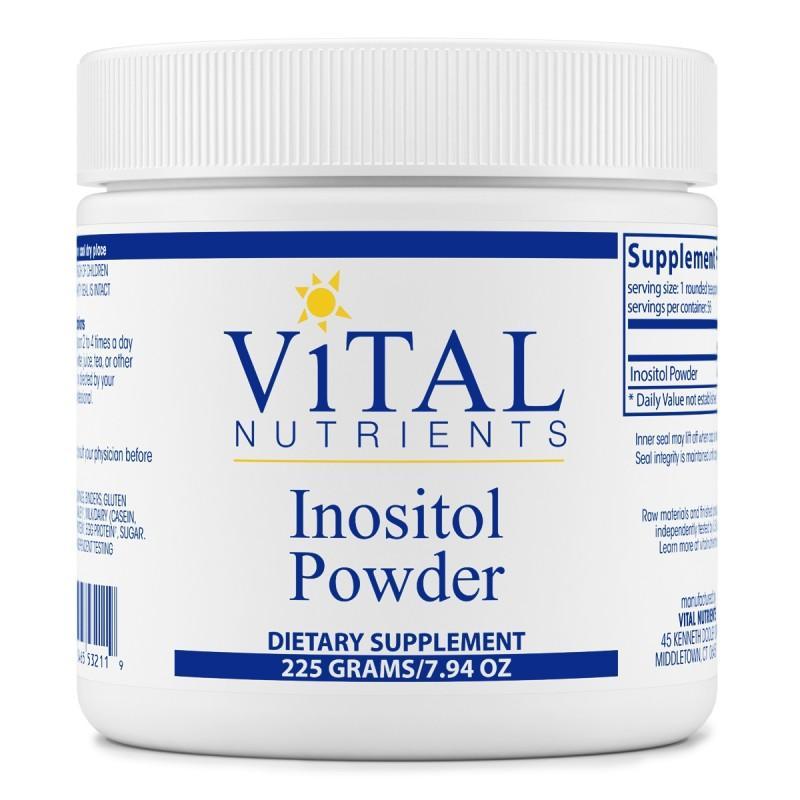 Vital Nutrients Inositol Powder (Myo-Inositol) 225 грамів BX079, фото 1