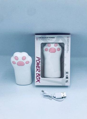 Портативний зовнішній акумулятор Power bank 10000 mAh Лапка