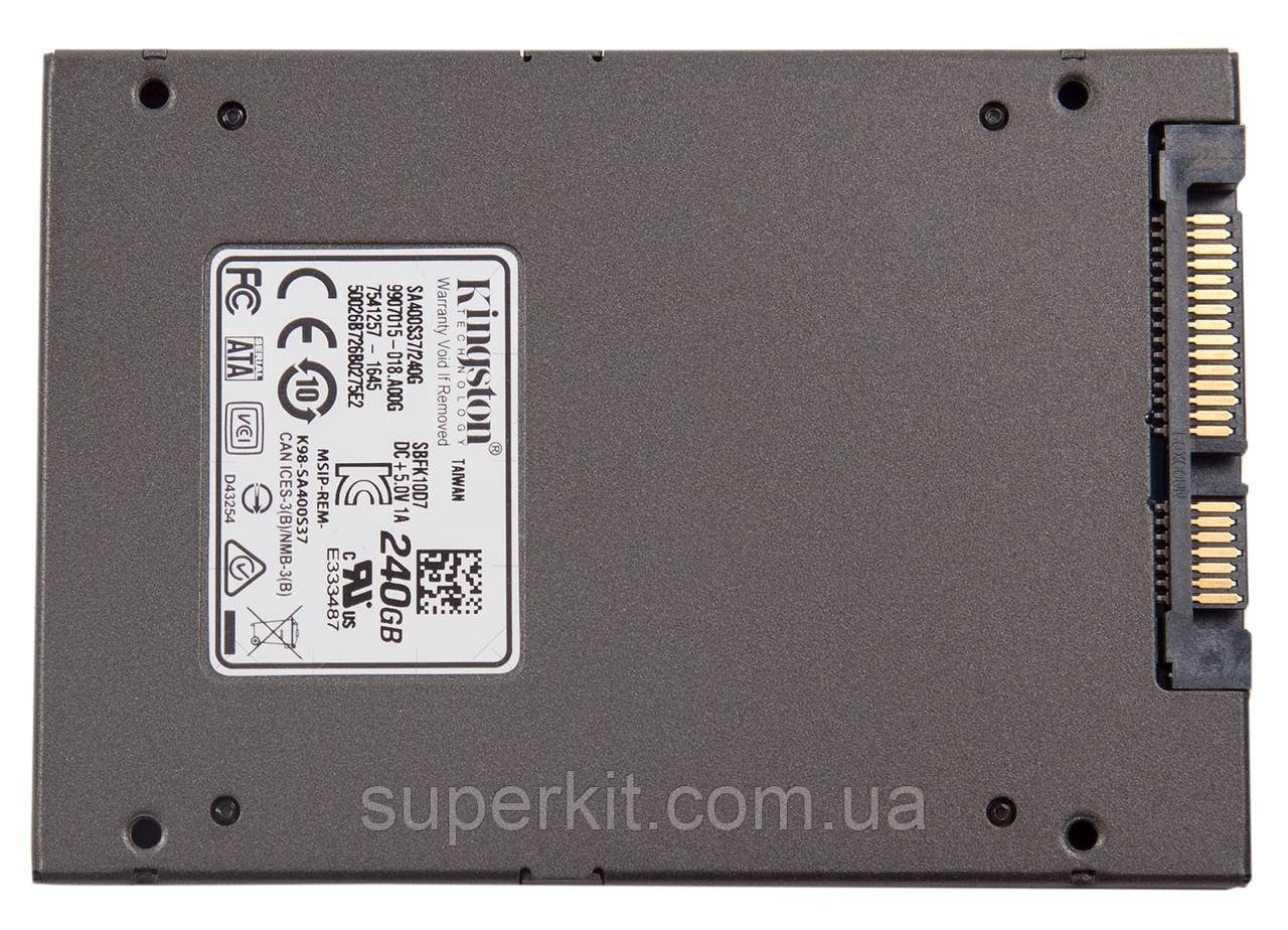 Kingston A400 SATA SSD SA400S37/240G - 240 ГБ SSD, цена 939 грн — Prom ...