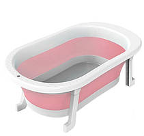 Ванночка складна Arivans для купання дітей, рожева