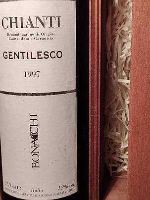 Вино 1997 року Chianti Gentilesco Італія, фото 2