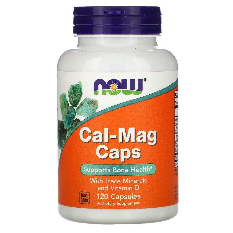 Cal-Mag Caps Now Foods 120 капсул, фото 1