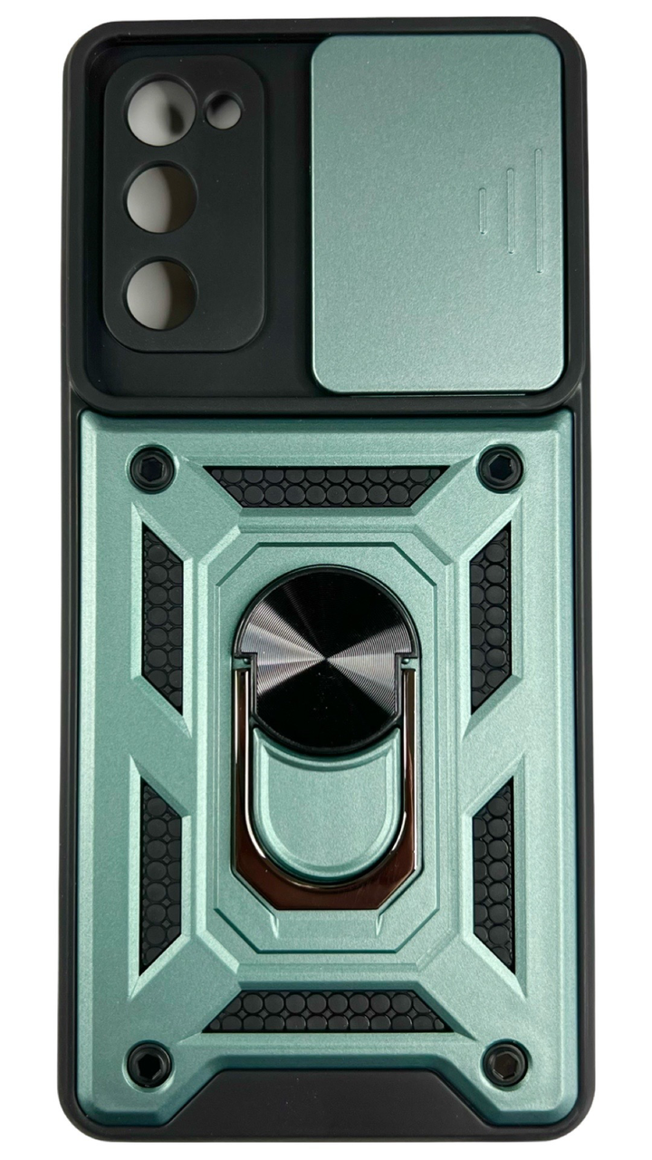 PC + TPU чохол Camshield armor для Samsung Galaxy S20 FE / блакитний