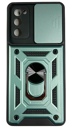 PC + TPU чохол Camshield armor для Samsung Galaxy S20 FE / блакитний, фото 1