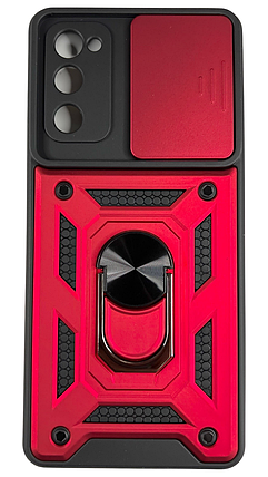 PC + TPU чохол Camshield armor для Samsung Galaxy S20 FE / червоний, фото 1