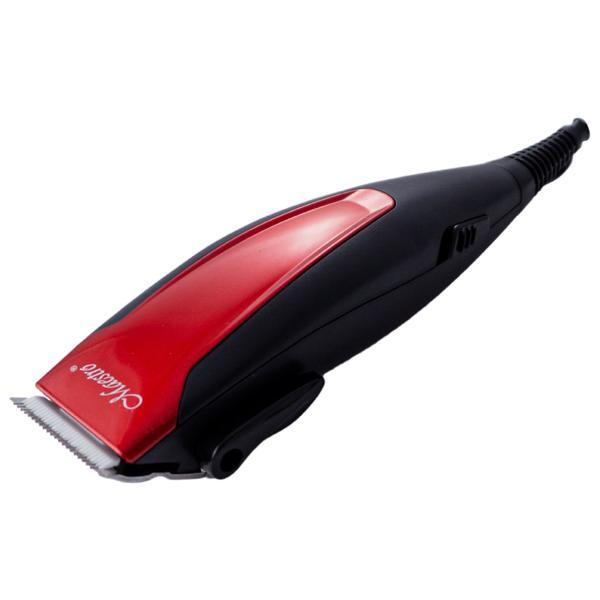 Професійна машинка для стрижки волосся Maestro MR-656C-RED з насадками | Тример Маестро