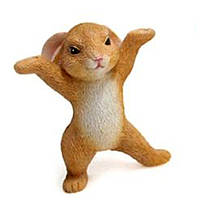 Сувенір статуетка великодній кролик (заєць) Фігурка для декору і великодніх композицій