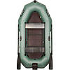 Надувний ПВХ човен Bark B-260KND; 2-х місний Гребний із транцем Суцільне дно. Двомісний гребний надувний човен Барк Б-260, фото 2