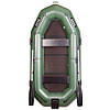 Надувний ПВХ човен Bark B-260KNP; 2-х місний Гребний із транцем Суцільне дно Привальний брус. Двомісний гребний надувний човен, фото 2