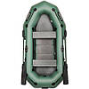 Надувний ПВХ човен Bark B-260CPD; 2-х місний Гребний Рейкове дно Привальний брус. Двомісний гребний надувний човен Барк Б-260, фото 2