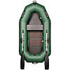 Надувний човен ПВХ Bark B-220С; 1-о місцевий Гребний Рейкове дно. Одномісний гребний надувний човен Барк Б-220, фото 2