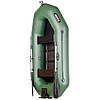 Надувний ПВХ човен Bark B-230KN; 2-х місний Гребний із транцем Суцільне дно. Двомісний гребний надувний човен Барк Б-230, фото 3