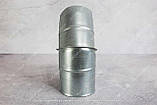 Коліно для водостічної труби з оцинкованої сталі 0,5 мм Ф 100 45 градусів, фото 5