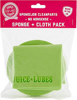 Губка Juice Lubes Sponge + Cloth Pack (зелений)