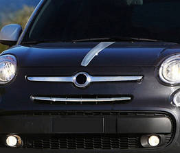 Смужка на капот Omsa Line для Fiat 500/500L