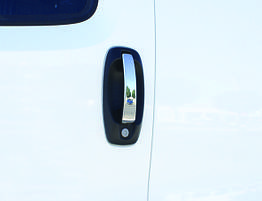 Накладки на ручки OmsaLine для Fiat Doblo II (2010-2022) (4 шт.)