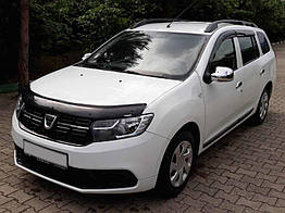 Дефлектор капоту для Dacia Logan MCV (2013-2020) Полікарбонат