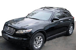 Вітровики HIC для Infiniti FX 2008-2012 Полікарбонат (4 шт)