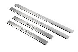 Накладки на пороги OmsaLine Нержавіюча сталь для Citroen Berlingo (2008-2018)