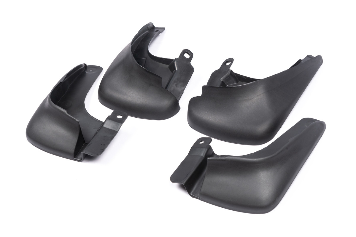 Бризковики Premium для Hyundai Elantra 2000-2006 Резинопластик (4 шт), фото 1