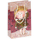 Пакет подарунковий глянець ліц.Гапчинська 11х18х5 см арт.17223, фото 2