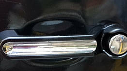 Накладки на ручки Carmos для Jeep Cherokee/Liberty 2007-2013 нержавіюча сталь (4 шт)