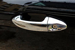 Накладки на ручки для Ford Fiesta (2008-2017) OmsaLine (4 шт.)