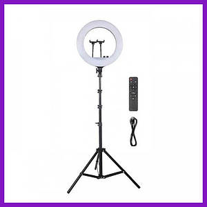 Кільцева лампа селфі лампа кільцеве світло AC Prof світлодіодне LED кільце на штативі 210 см