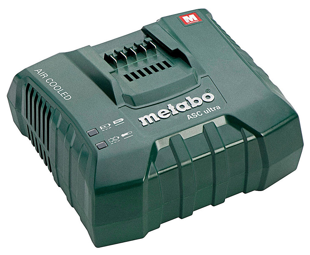 Швидкий зарядний пристрій для акумуляторів Metabo ASC Ultra, 14.4 - 36 В, AIR COOLED, ЄС (627265000)