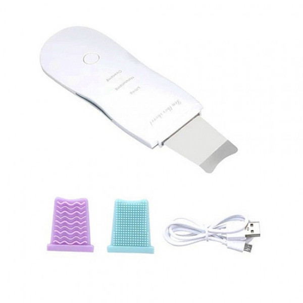 Портативний ультразвуковий скрабер для чищення шкіри обличчя MUYE 8815, фото 1