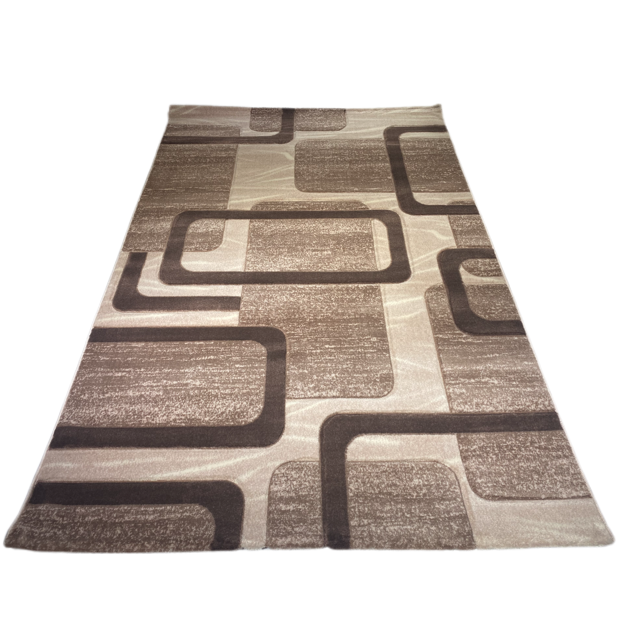 200*400 см Килим Omega 7906a vizon на підлогу у вітальню.