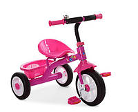 Велосипед детский трехколесный с корзинкой и звоночком для детей
