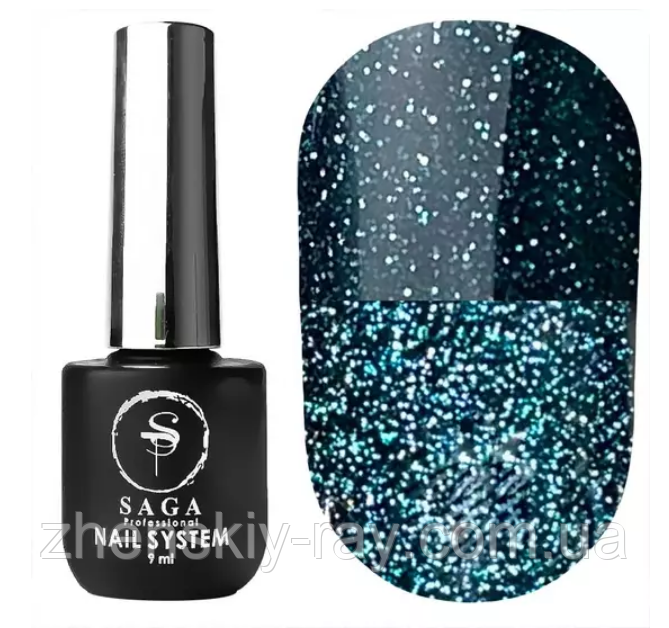 Гель-лак світловідбивний Saga Professional Fiery gel No023, 8 мл