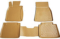 Килимки в салон Infiniti FX 35/45 (S50) (03-08) (поліуритан компл - 4шт) колір бежевий. NPL-Po-33-50B