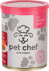 Консерви для собак Pet Chef (Пет Шеф для усіх порід з яловичиною) 360г