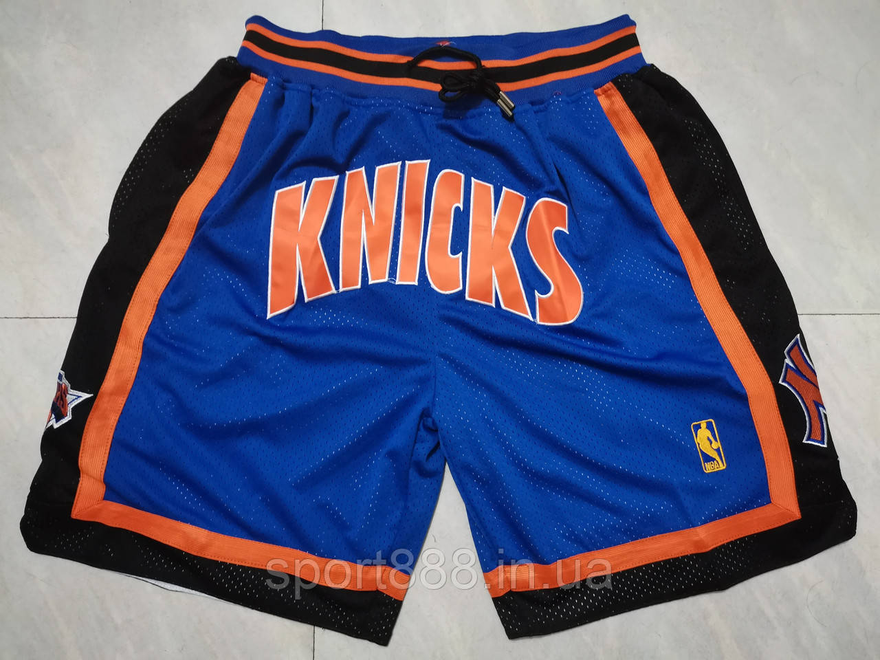 Шорти сині чорні Нью Йорк Нікс JUST ★ DON By Mitchell and Ness New York Knicks !996-1997