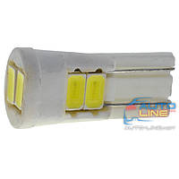 LED-лампа W5W керамическая - Cyclone T10-041 CER 5730-6 12V MJ