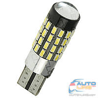 CAN LED-лампа 12-24V W5W с обманкой - Cyclone T10-082 CAN 3014-54 12-24V MJ